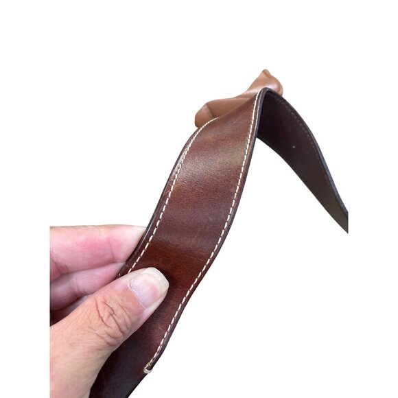 Dooney Bourke womans Black Brown Canvas Leather Handbag SKU 8761 - Picture 4 of 16